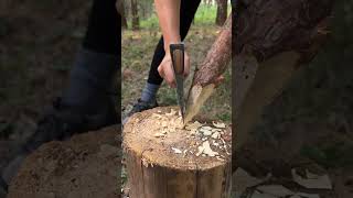 What Can A Girl With An Ax Do?! #Camping #Survival #Bushcraft #Outdoors #Fire