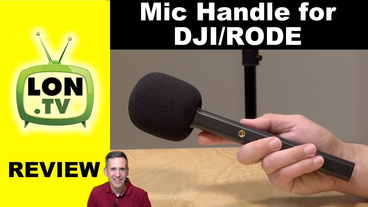 Production Gadget Pick Mic Handle for DJI & RODE Wireless Mics YouTube