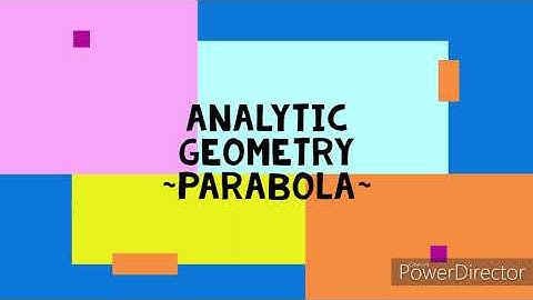 STPM MATHEMATICS T SEMESTER 1 - ANALYTIC GEOMETRY - PARABOLA