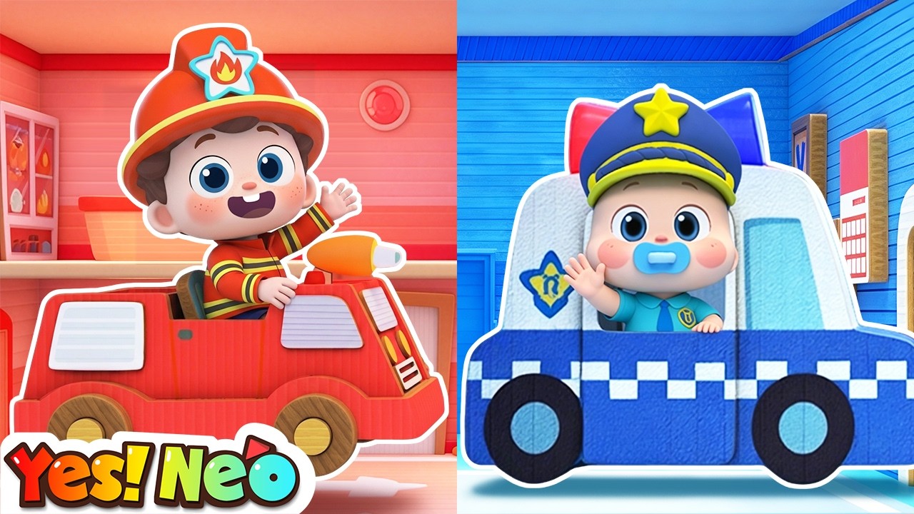 Neo Opens His Own Police - Learn Professions with Babies | Nursery Rhymes & Kids Songs | Yes! Neo