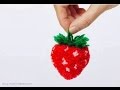 Помпон-клубника / Strawberry pompom