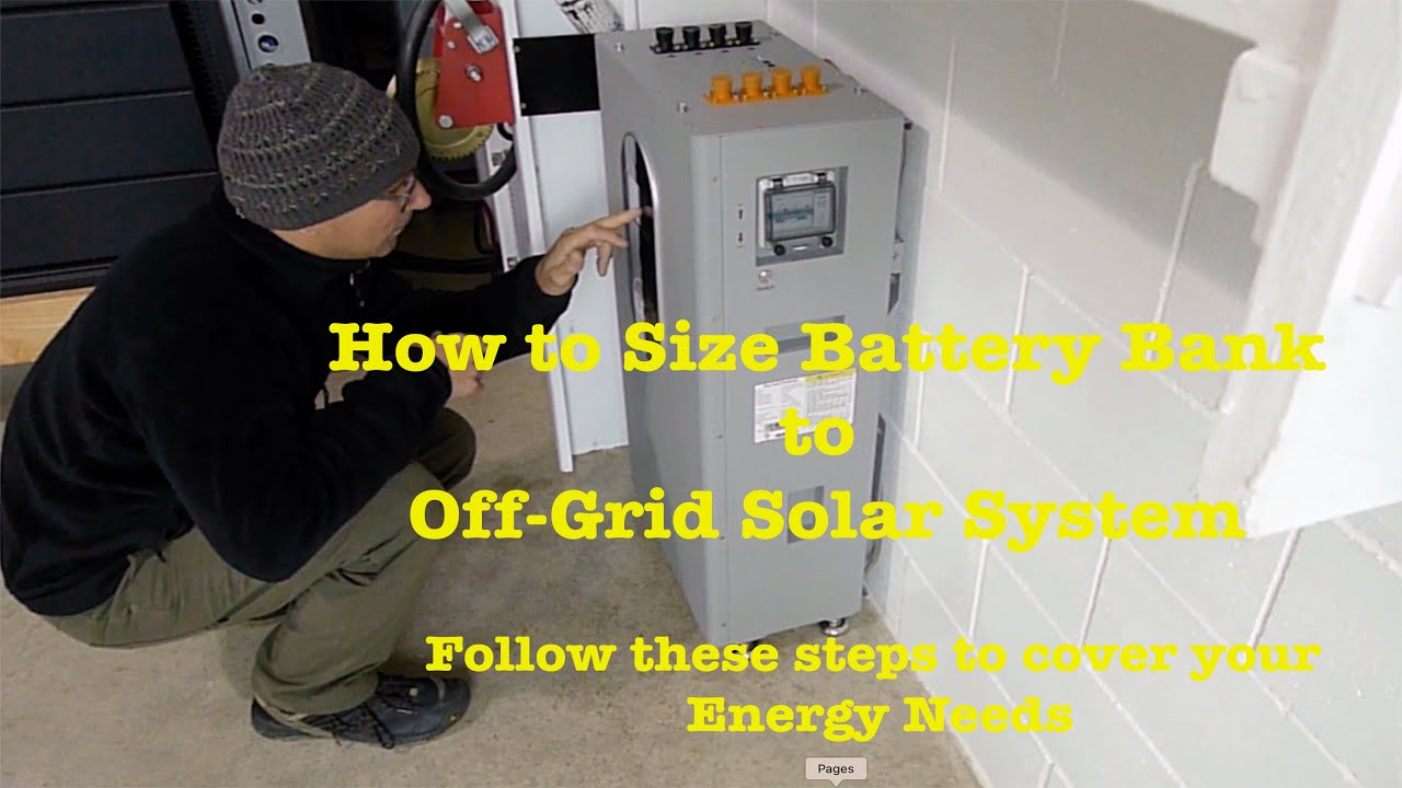 How To Size Battery Bank For Off Grid Solar System 12V 24V 48V YouTube how-to-size-battery-bank-for-off-grid-solar-system-12v-24v-48v-youtube