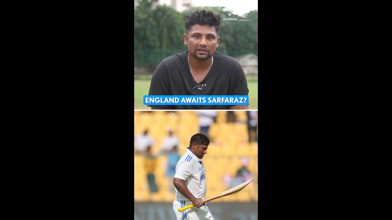 Sarfaraz Khan is eyeing a spot in India's Test squad against England! | 