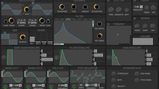 How to synthesize bubbling sounds with Helm