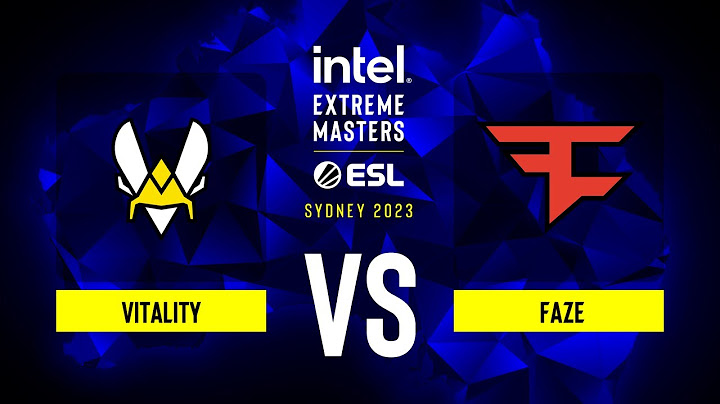Vitality vs. FaZe - Map 2 [Inferno] - IEM Sydney 2023 - Group A