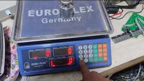 How to Set Unit Price in a Price Computing Weight Machine | Step-by-Step Guide