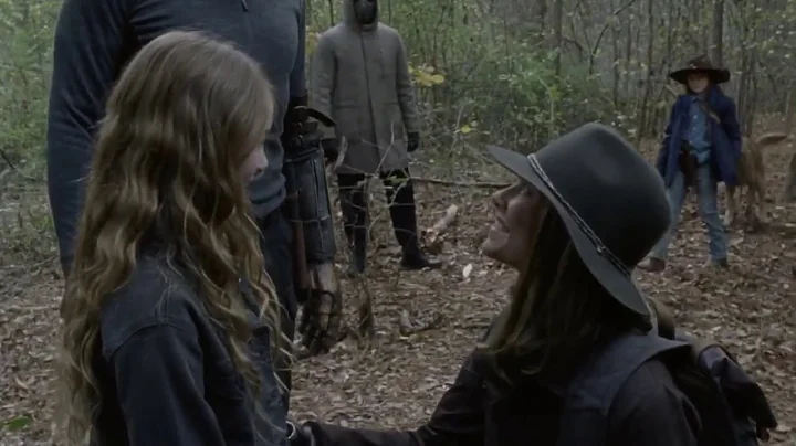 The Walking Dead 10x16 Maggie Reunites with Judith