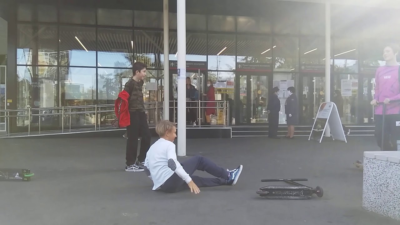 Самокатеры сочинские - YouTube