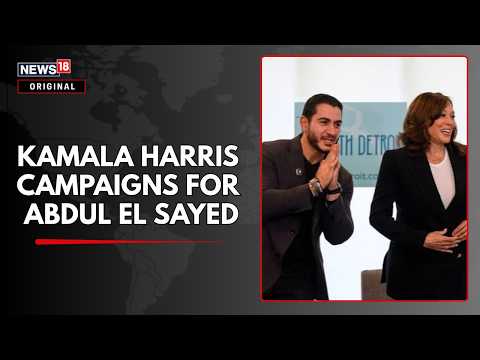 Kamala Harris Campaigns For Abdul El-Sayed In Michigan, Focuses On Black Maternal Health | N18G
