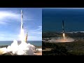 SpaceX Transporter-10 launch and Falcon 9 first stage landing