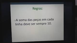 Jogos Matemáticos N°8 - Jogo: Sempre 10 - Ciclo I