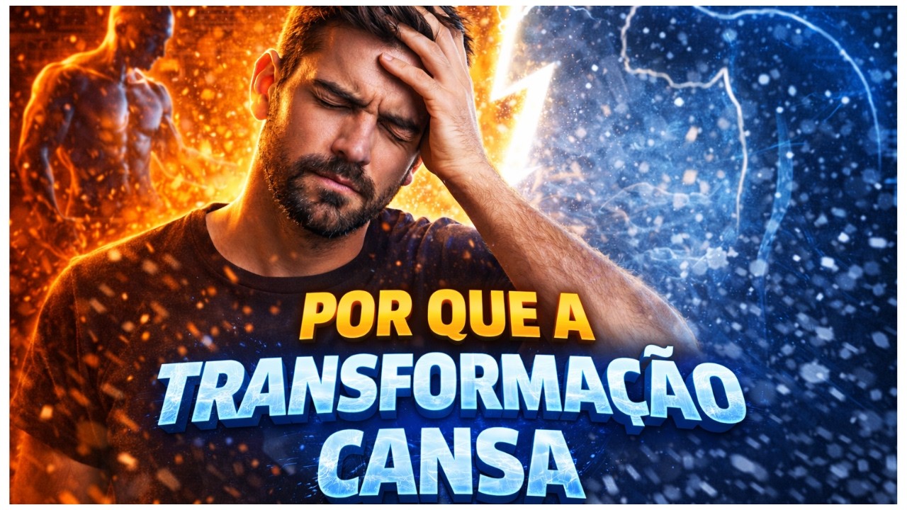 POR QUE A TRANSFORMAÇÃO CANSA #despertardaconsciencia#conscienciaplena#processointerno