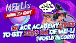 Tennis Clash How Did I Waste 14,520 Ace Academy Tickets Trying To Get Mei-Li' Signature Move screenshot 3