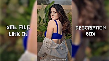 Lat Lag Gayi Song Xml | Alight Motion Trending Video | New Trending Instagram Reel Video Editing Xml