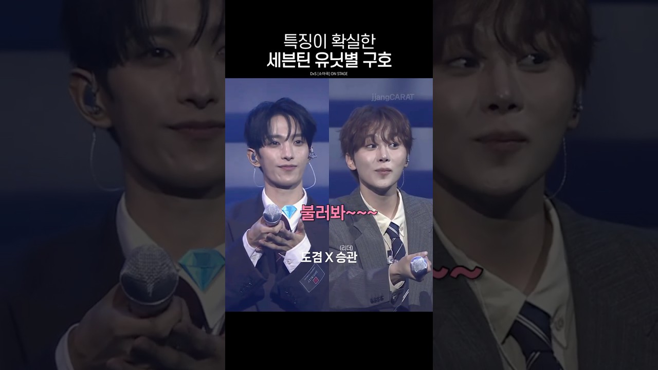 SVT] Distinct unit chants in SEVENTEEN - YouTube