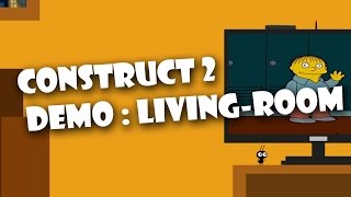 Construct 2 HTML5 demo - Black Ants : Living-room