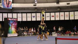 ACIC 2017 17 Charts Yellow Indonesia Group Stunt Senior All Girl Intermediate [HD]