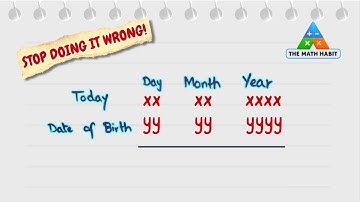 Age Calculation Trick Schools NEVER Taught You (No Apps Needed!)