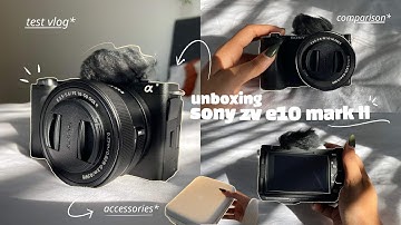Sony ZV-E10 II UNBOXING + VIDEO TEST 📸 - Wish I Saw This Before Switching from iPhone 11