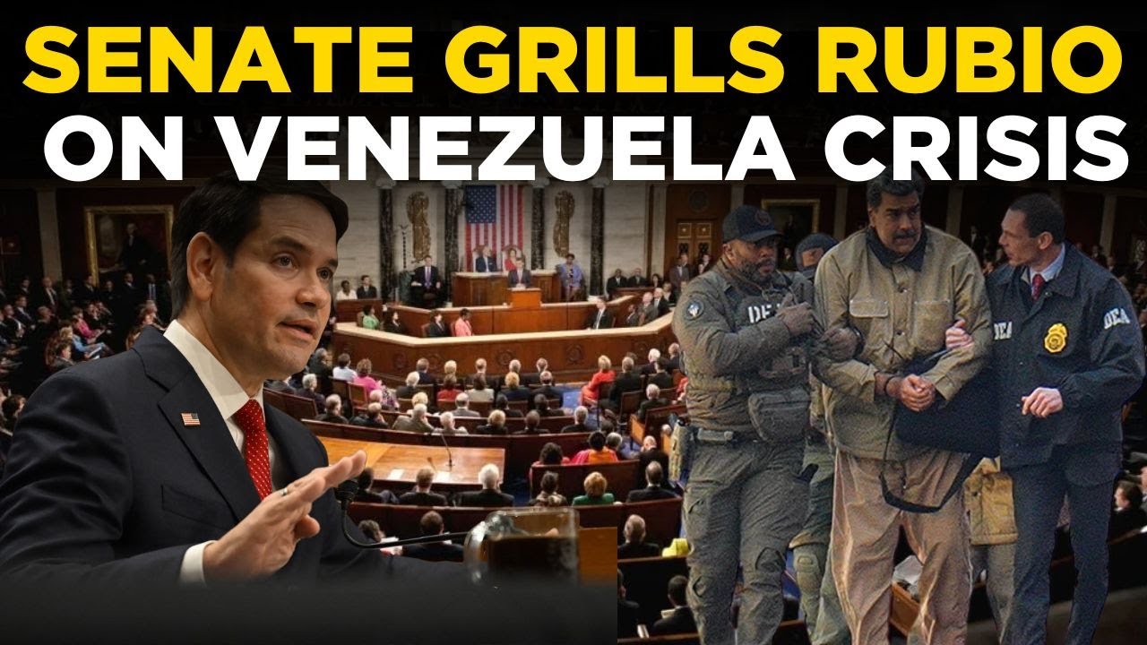 Venezuela Crisis Hearing LIVE: Senate Panel Questions Sec. Rubio on ...