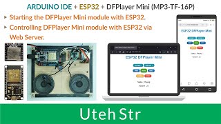 ARDUINO IDE + ESP32 + DFPlayer Mini (MP3-TF-16P) | DFPlayer Mini (MP3-TF-16P) with ESP32