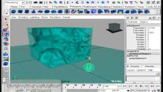 Shatter It tutorial with Maya