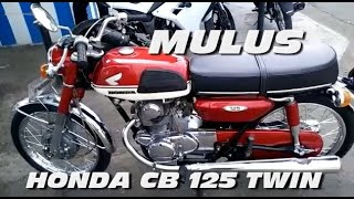 Honda Cb 125 Twin Tahun 1969 Mulus 100% Sempurna