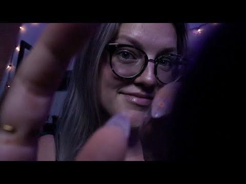 ASMR 1 Hr of Sleep-Inducing, Up-Close, Personal & Camera Attention Triggers - tongue clicking