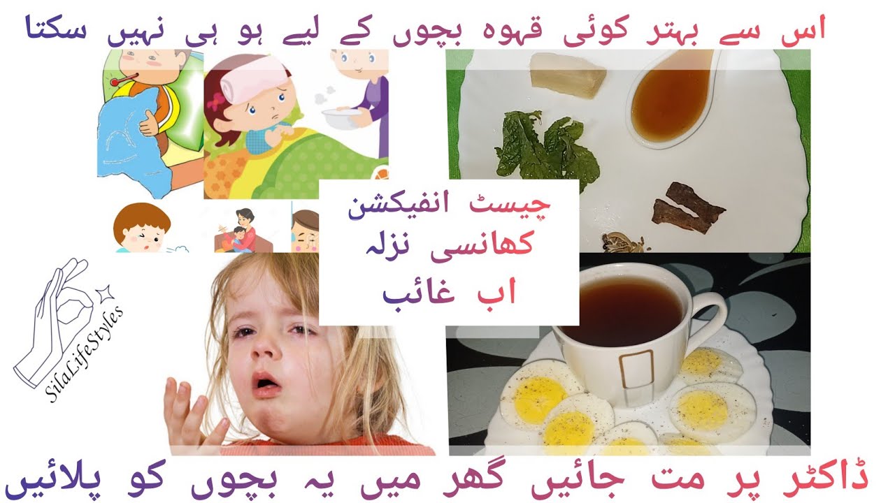 Chest infection cough and flue in children 3 problem 1solution Herbal