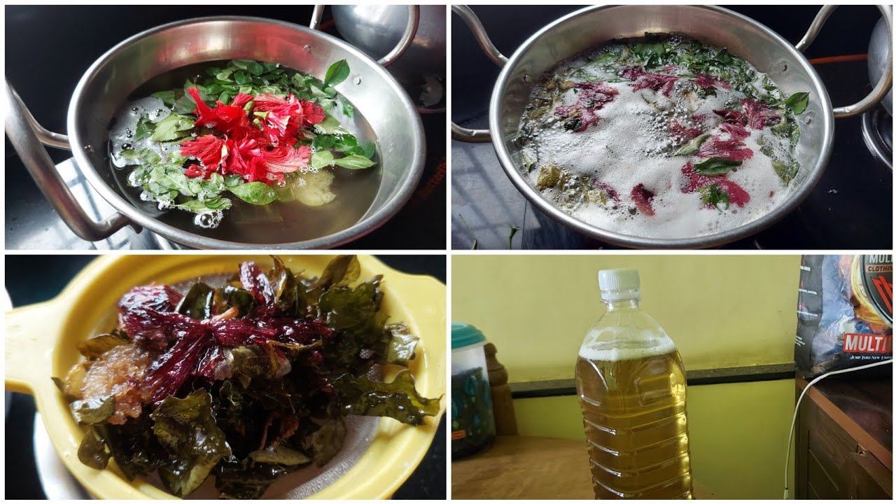 Enga Amma prepare pana Simple hair oil ready l NGKS VLOG YouTube