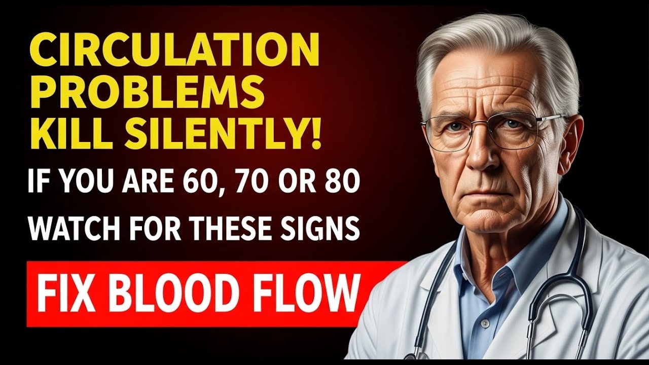 Blood Circulation Problems After 50? Best Exercises & Habits to Boost Blood Flow Naturally”