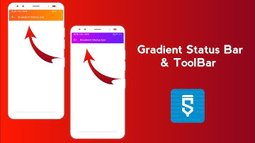 Gradient Statusbar and toolbar in Sketchware | statusbar का color gradient कैसे करे | #sketchpro