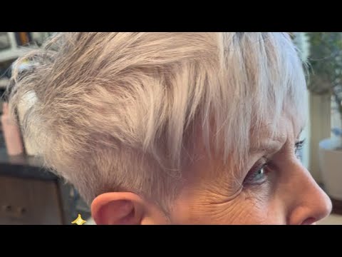 Styling A Pixie Haircut Tutorial - YouTube