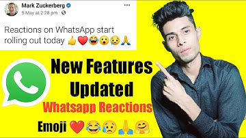 whatsapp reaction update | whatsapp reaction update not working | Emoji not work Whatsapp massage