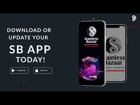 Stainless Bazaar App - World's Largest Stainless Steel Community - YouTube