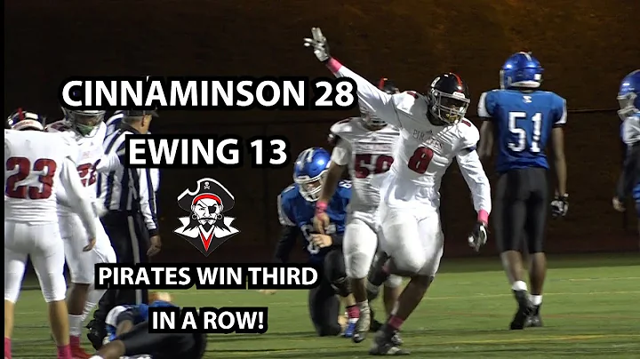 Cinnaminson 28 Ewing 13 | Rashad Raymond 3 TD's!