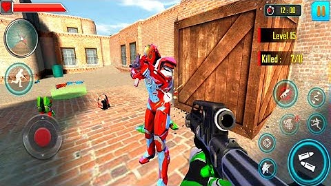 Fps Robot Shooting Games : Counter Terrorist Game : FPS Shooting Games Android GamePlay FHD. #7