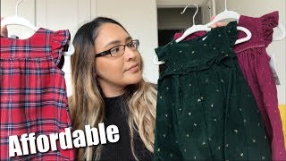 BABY GIRL HOLIDAY CLOTHING HAUL | TARGET CARTERS WALMART BABY GIRL HOLIDAY CLOTHING HAUL | TARGET CARTERS WALMART