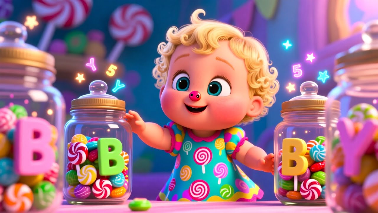 Baby ABC Candy Shop 🍬🅰️ Fun Alphabet Song | Learn Letters for Toddlers