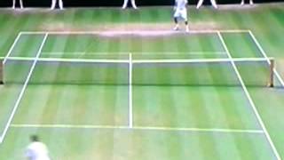 28 Shot Rally Del Potro Vs Ferrer Match Point 2013 Wimbeldon, Epic!!!!