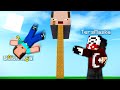 BALON KAFA'NIN EVİNİ 999 BLOK YUKARI TAŞIDIM ! - Minecraft