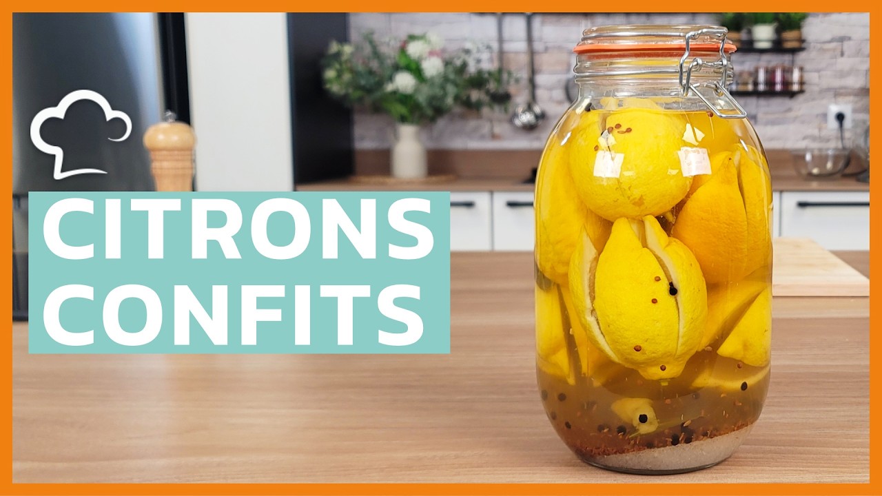 Citrons confits au vinaigre chaud | Recette Food’Cuisine