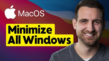 Hoe minimaliseer je alle vensters op een Mac?