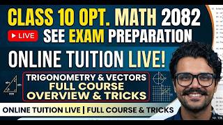 Class 10 Optional Math 2082 | SEE Exam Preparation | Online Tuition | Full Course Overview & Tricks