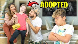 We ADOPTED a GIRL, But Our SON Gets JEALOUS! ft/ Jordan Matter