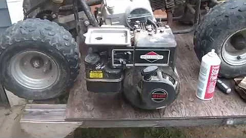 1989 3HP Briggs, troubleshooting low compression, Part 1,