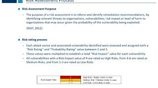 Group2 Cybersecurity Risk Assessment Presentation