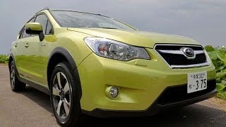 スバルＸＶハイブリッド試乗＝カメラで走行状態を監視して車を制御