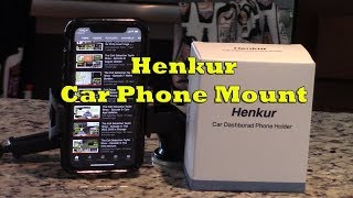 HENKUR Car Phone Mount Product Review