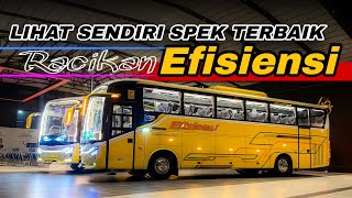 See the Specs for Yourself! The Newest Efisiensi Bus by Laksana! Luxurious and Road-Ready